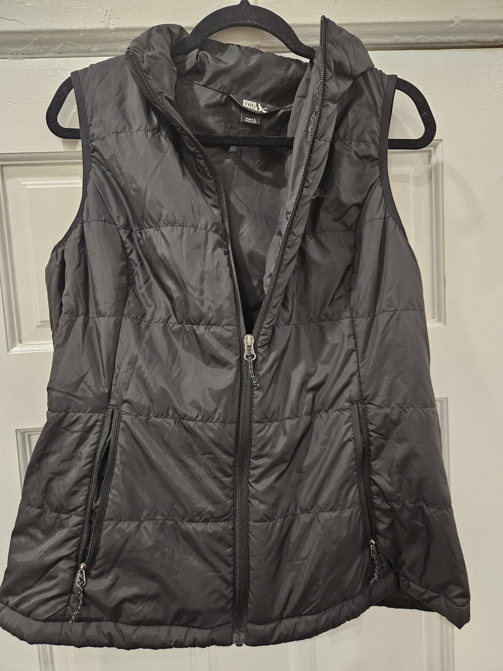Eddie Bauer Women's Black Puffer Vest